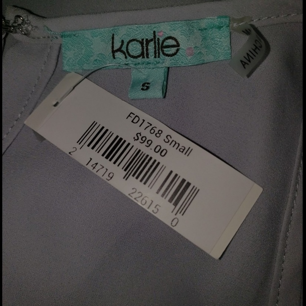 👗Karlie👗 Cold shoulder ruffle sleeve dress👗 - Picture 7 of 7